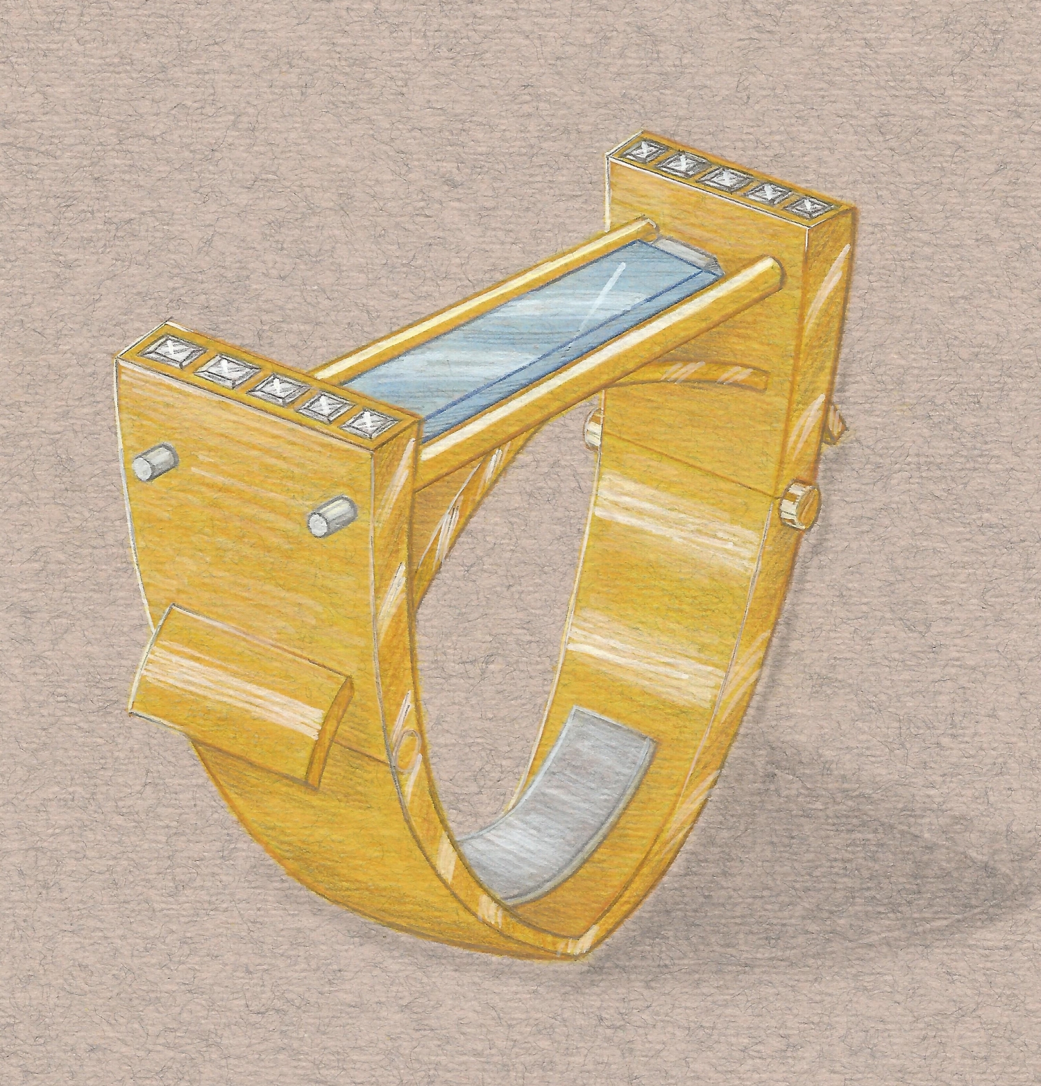 Zeichnungen Bakanay GoldschmiedeDesign